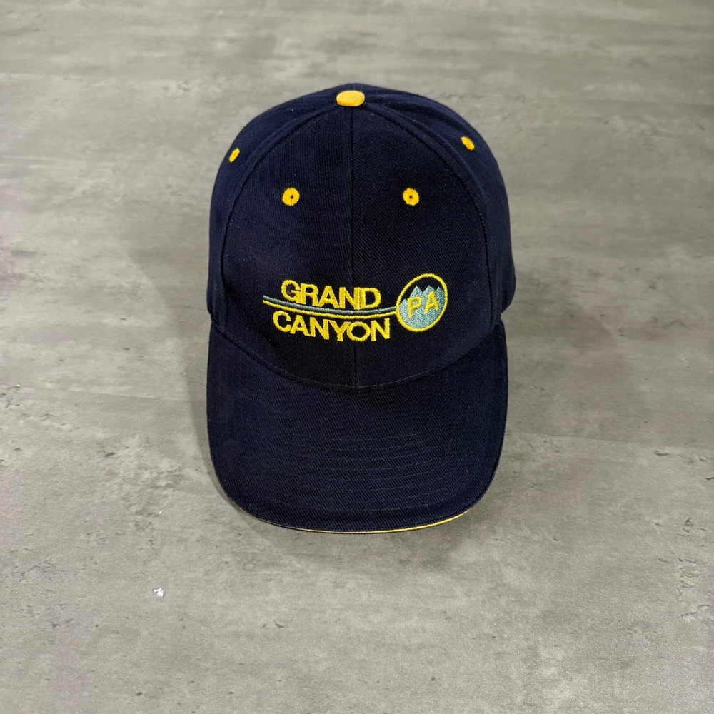 Grand Canyon‎ PA Baseball Cap Mens Navy Embroidered Strapback Pennsylvania Hat